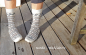 Preview: Alpaca Socks - Nordic - white