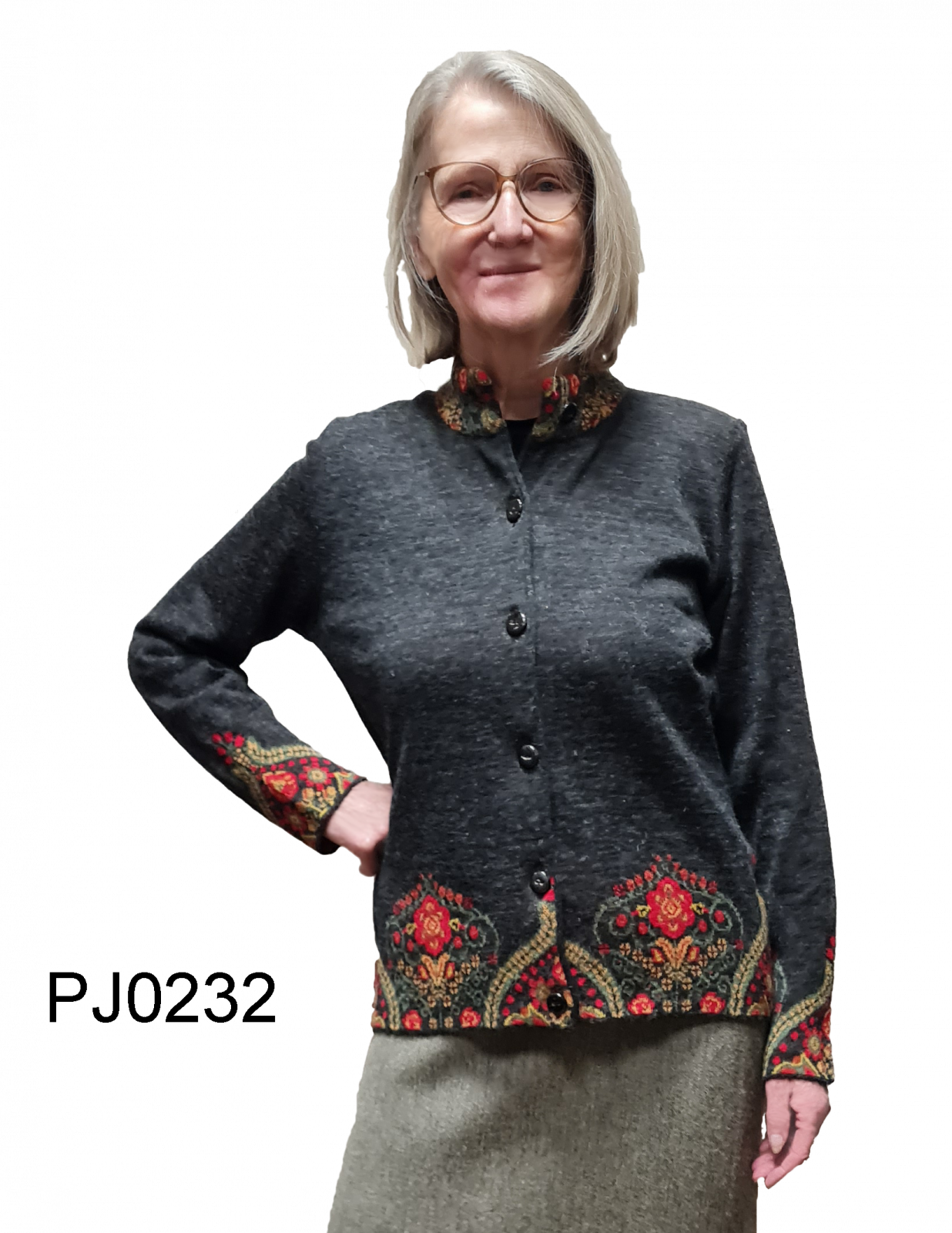 Women's Baby Alpaca Cardigan "Selena"