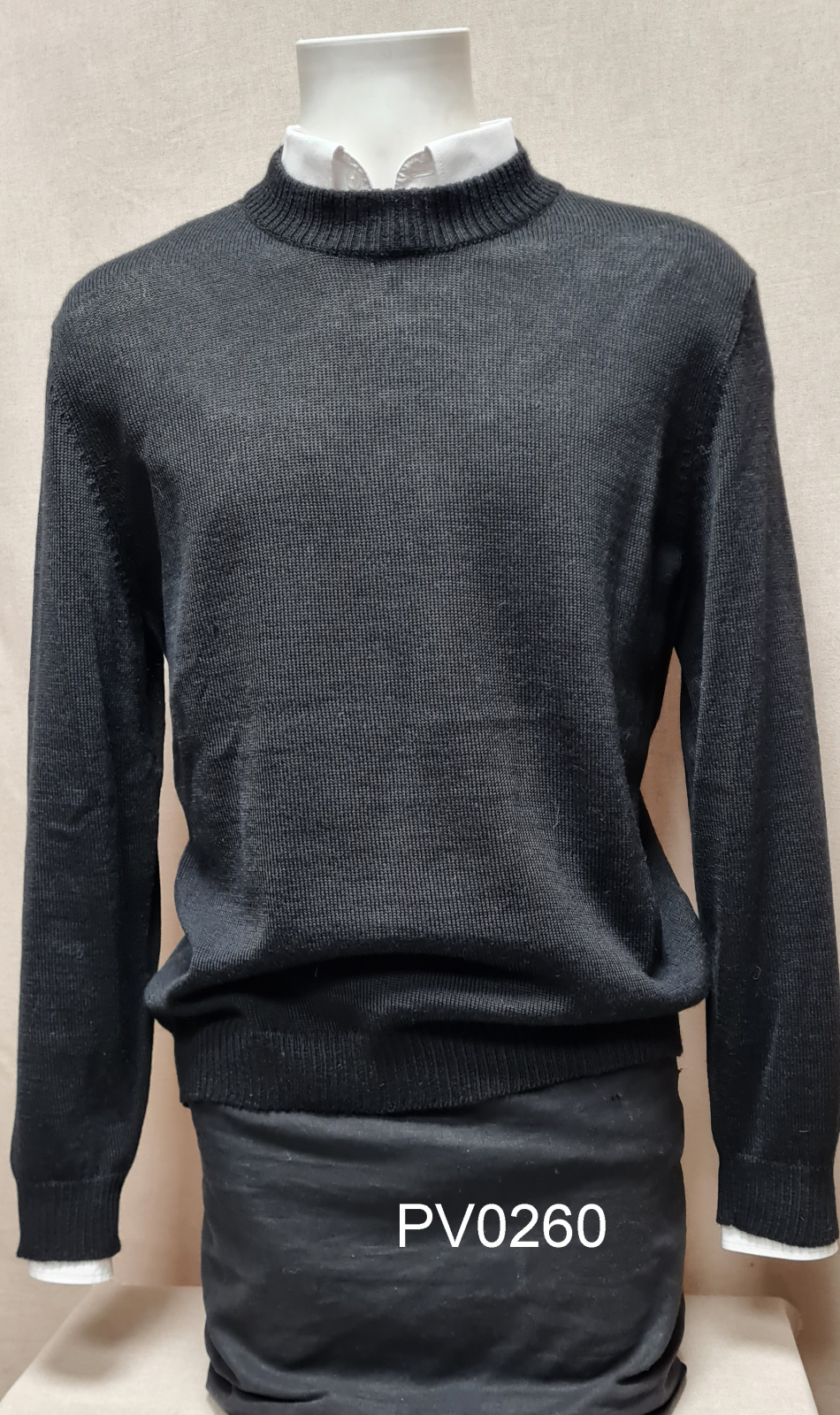 Alpaka Hochgeschlossener Unisex Pullover
