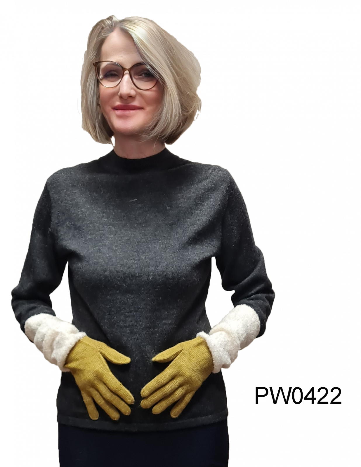 Baby Alpaka Bouclé-Schal 