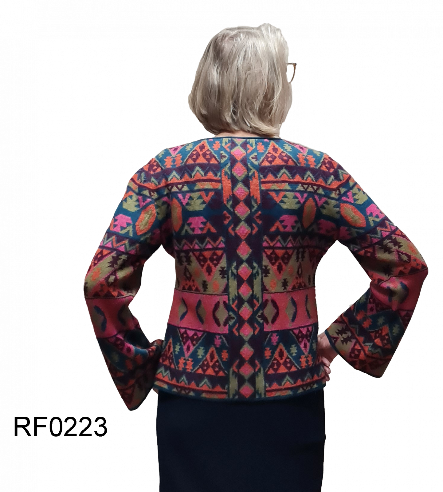 Women's Open Baby Alpaca Cardigan "Gwenelda"