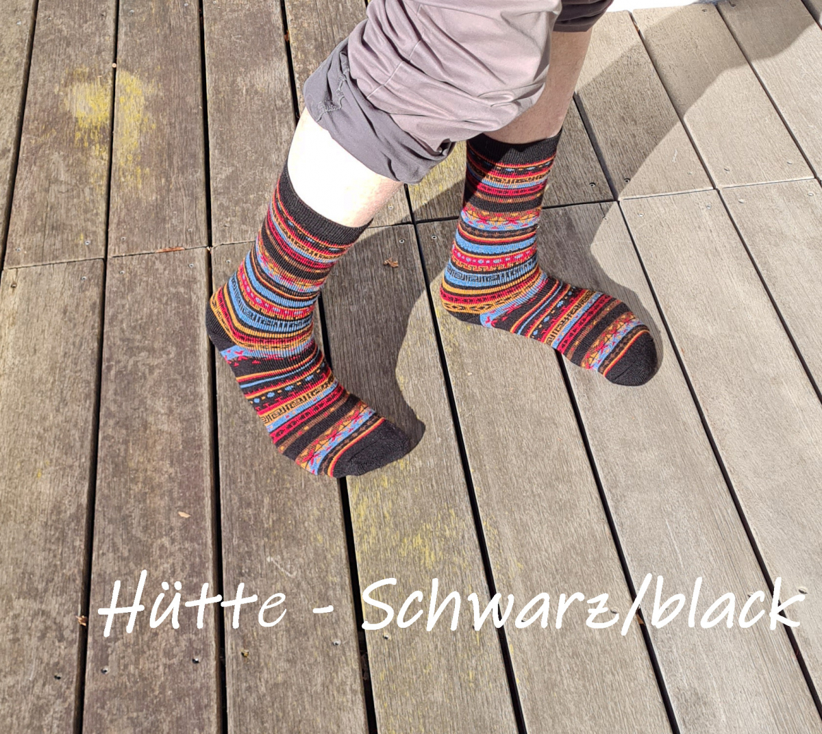 Alpaca Socks - Lodge - black