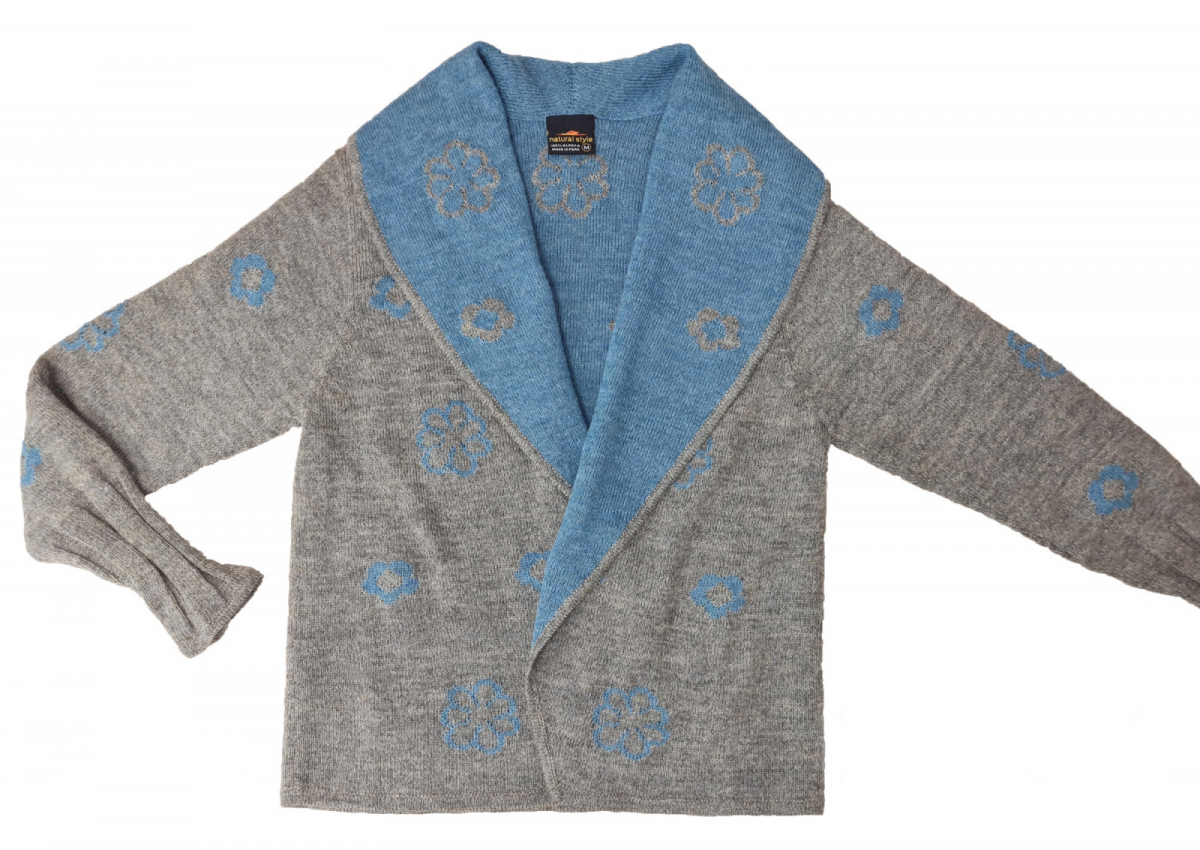 Damen Wendejacke in Alpaka "Janette"